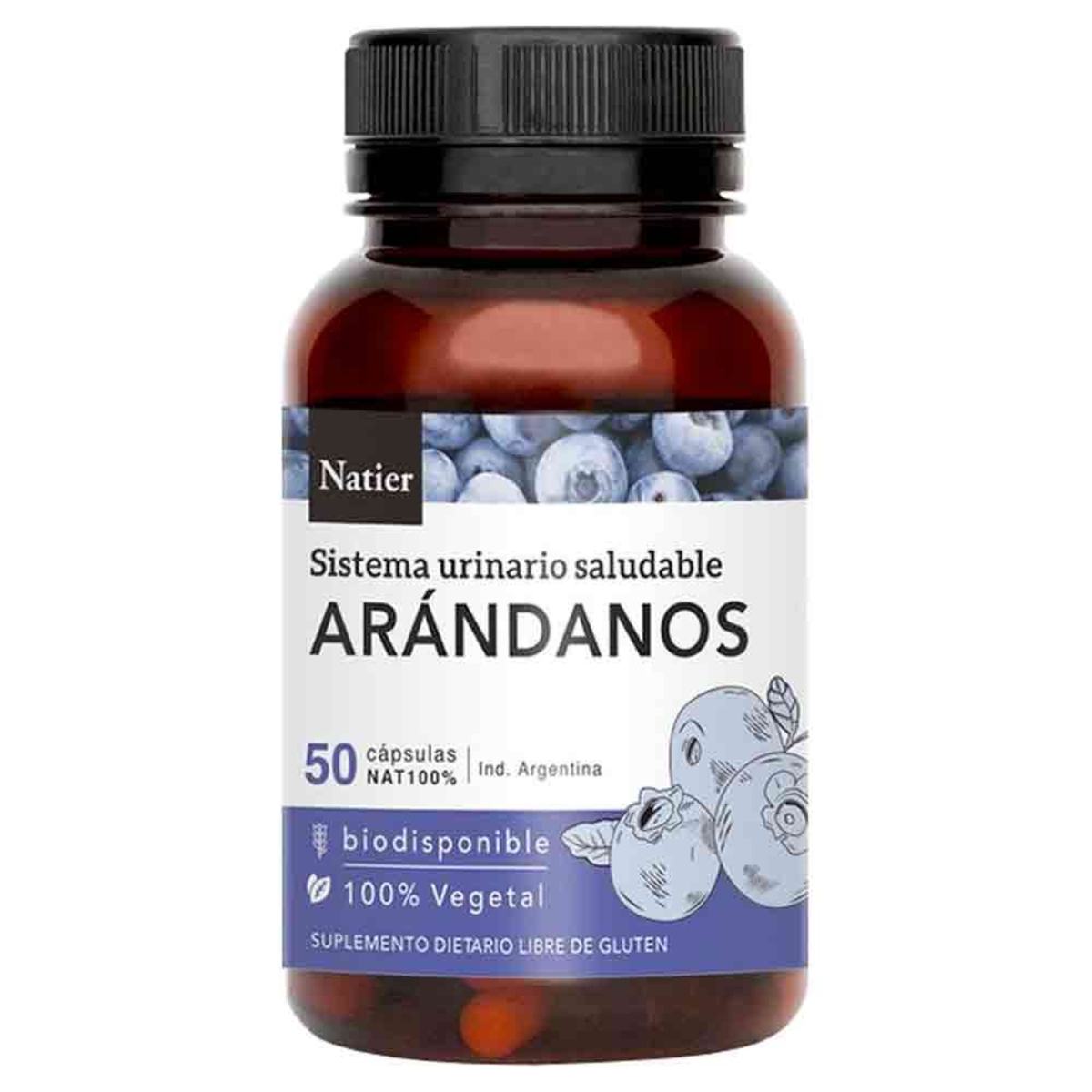 Natier Arandanos 50 cap