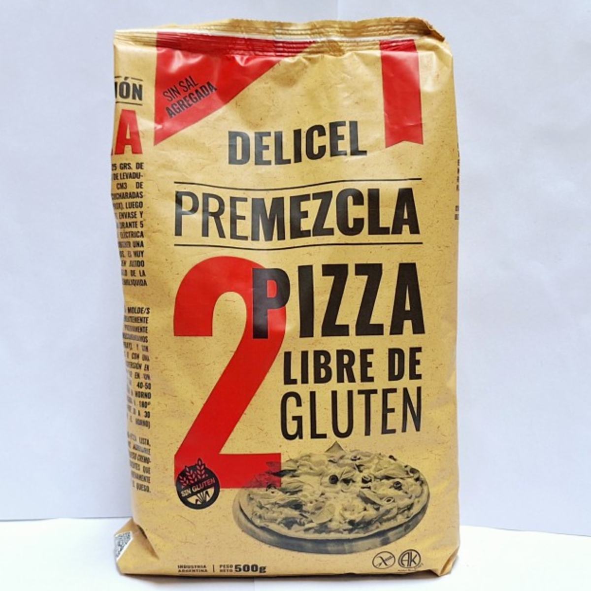 Delicel premezcla pizza 500g