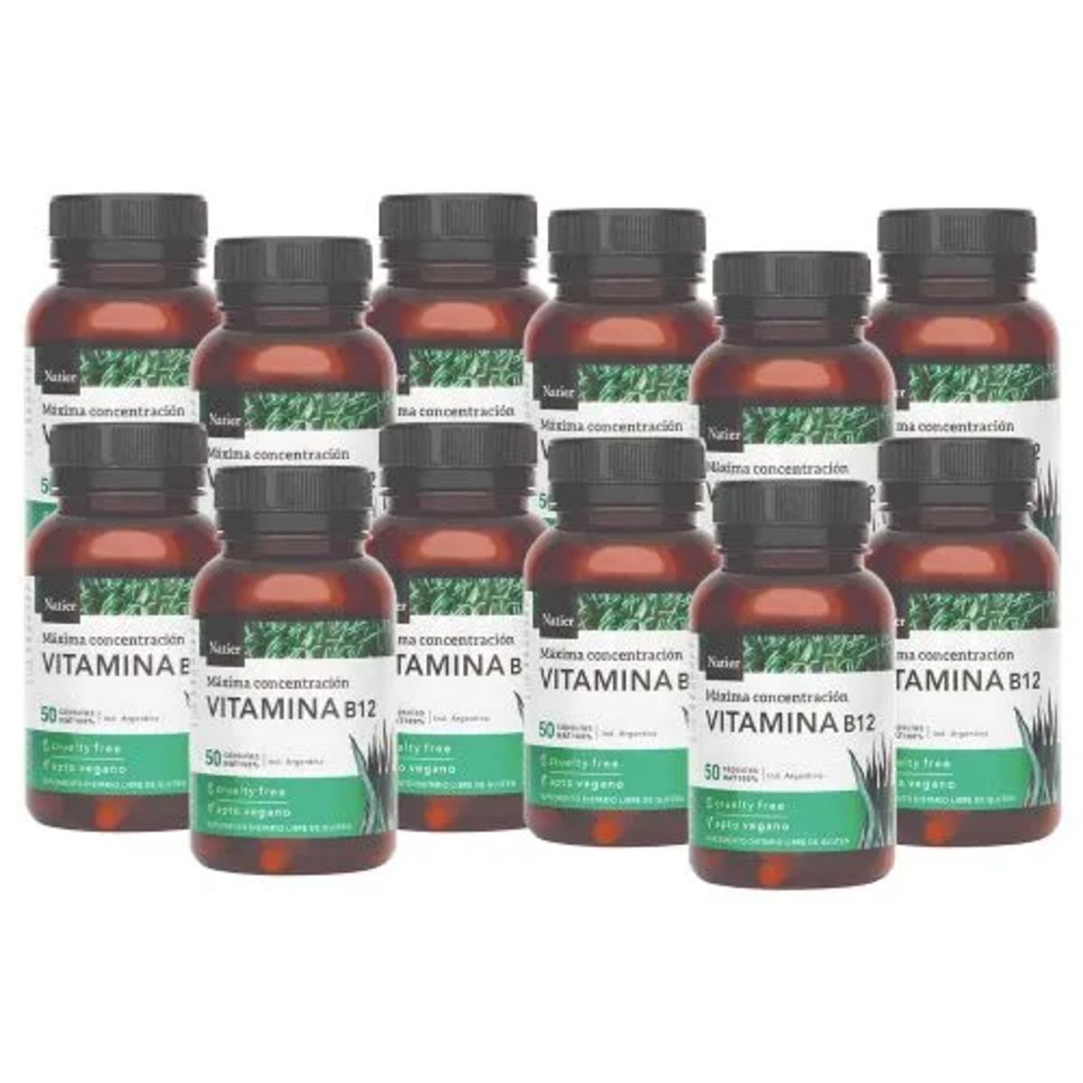 Natier vitamina B12 50 cap
