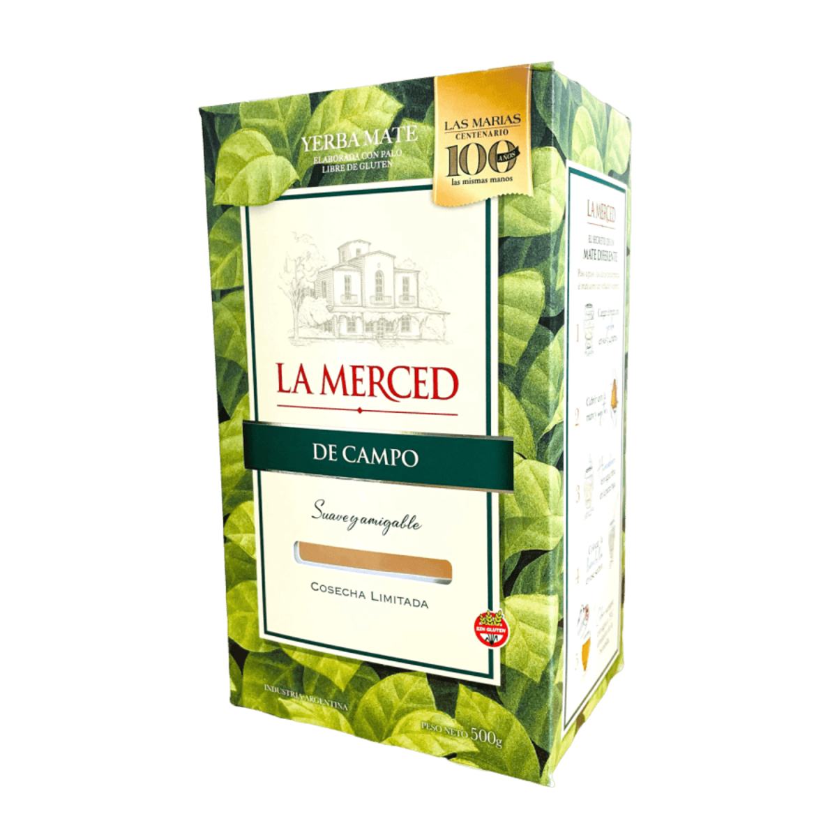 Yerba mate La merced campo 500g