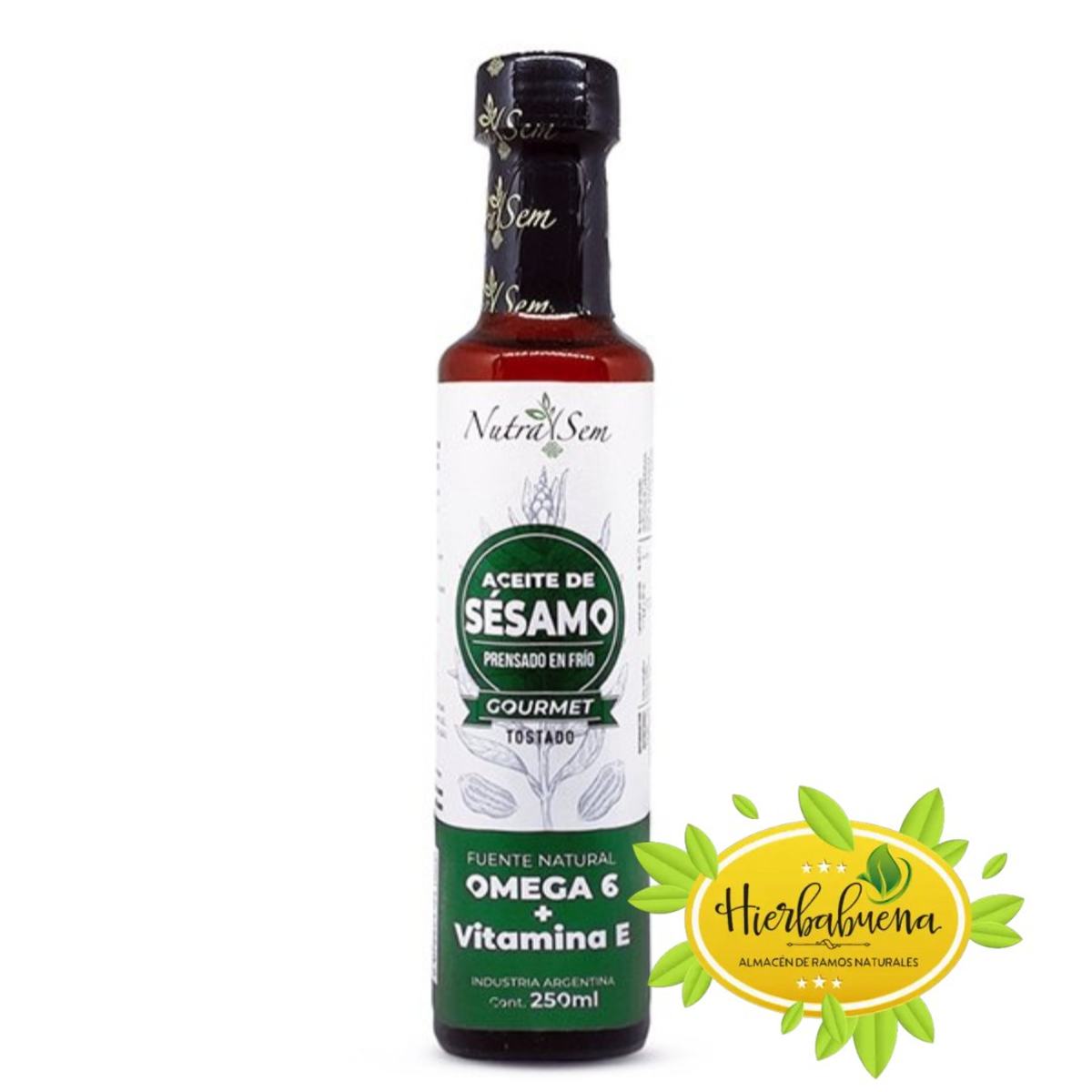 Aceite de sesamo 250cc Nutrasem