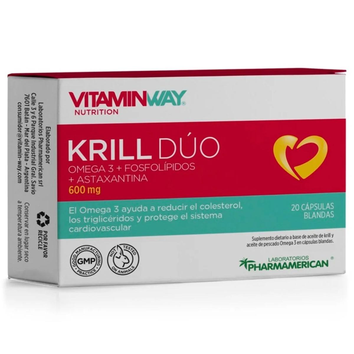 Vitamin way krill duo 20 cap