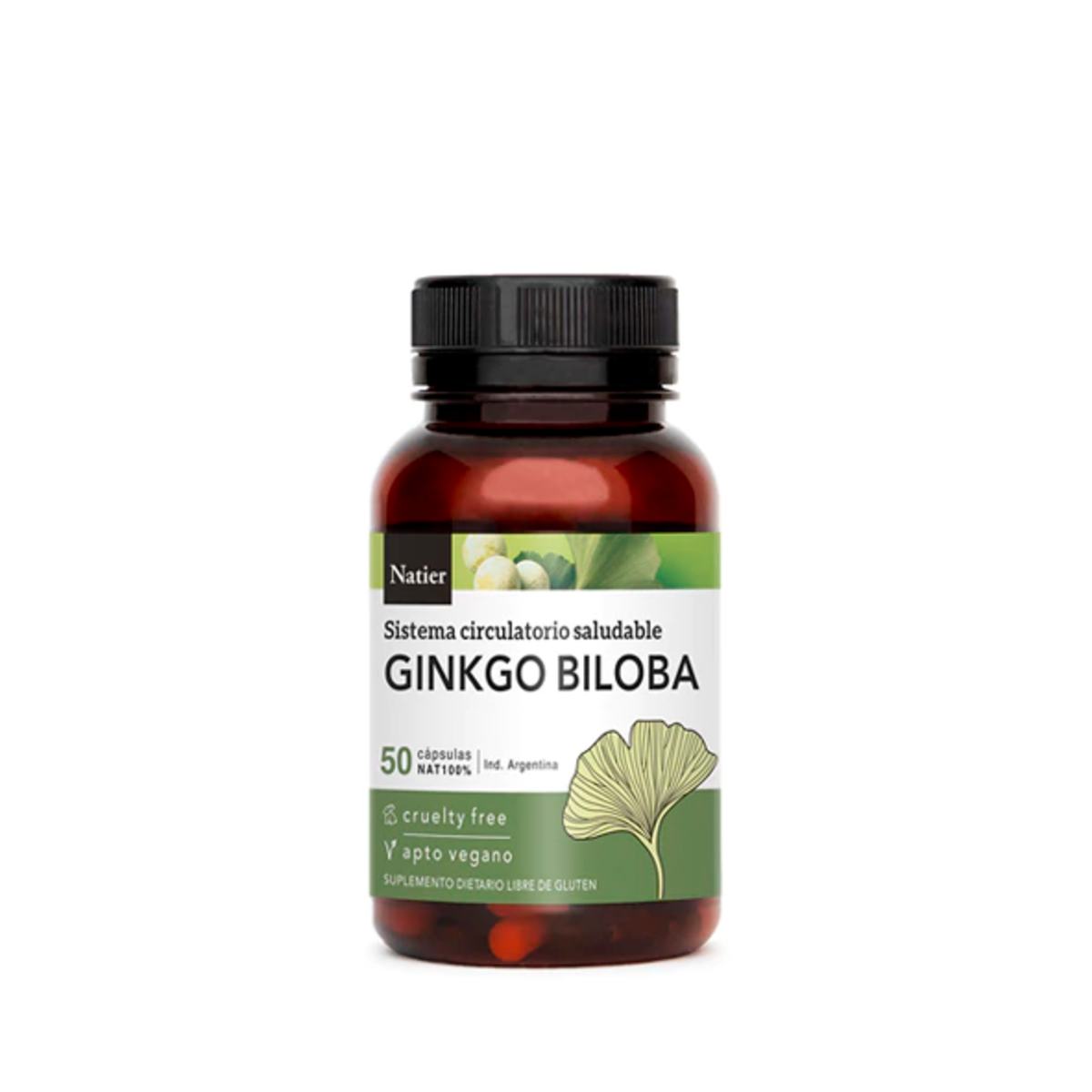 Natier gingo biloba 50 cap