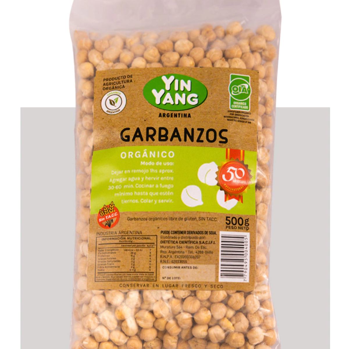 Garbanzos 500g