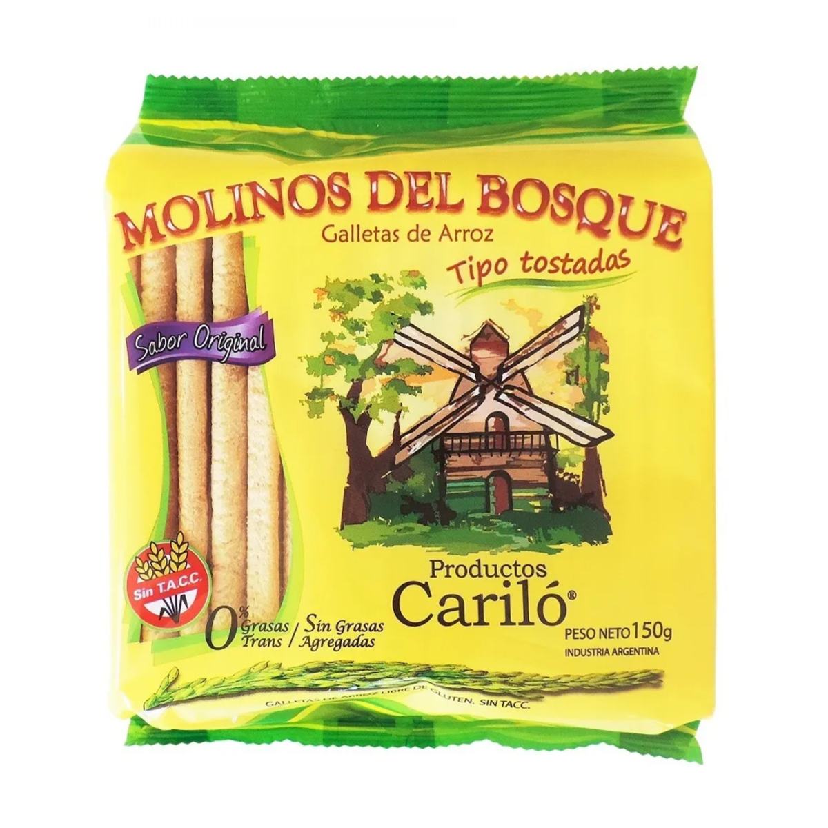 Tostadas de Arroz Clásicas Molinos del Bosque