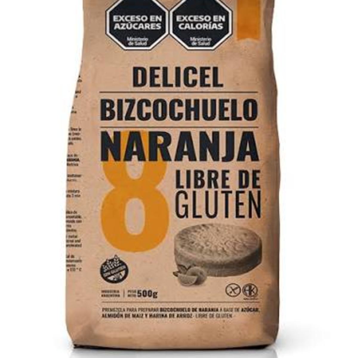 Delicel Bizcochuelo Naranja