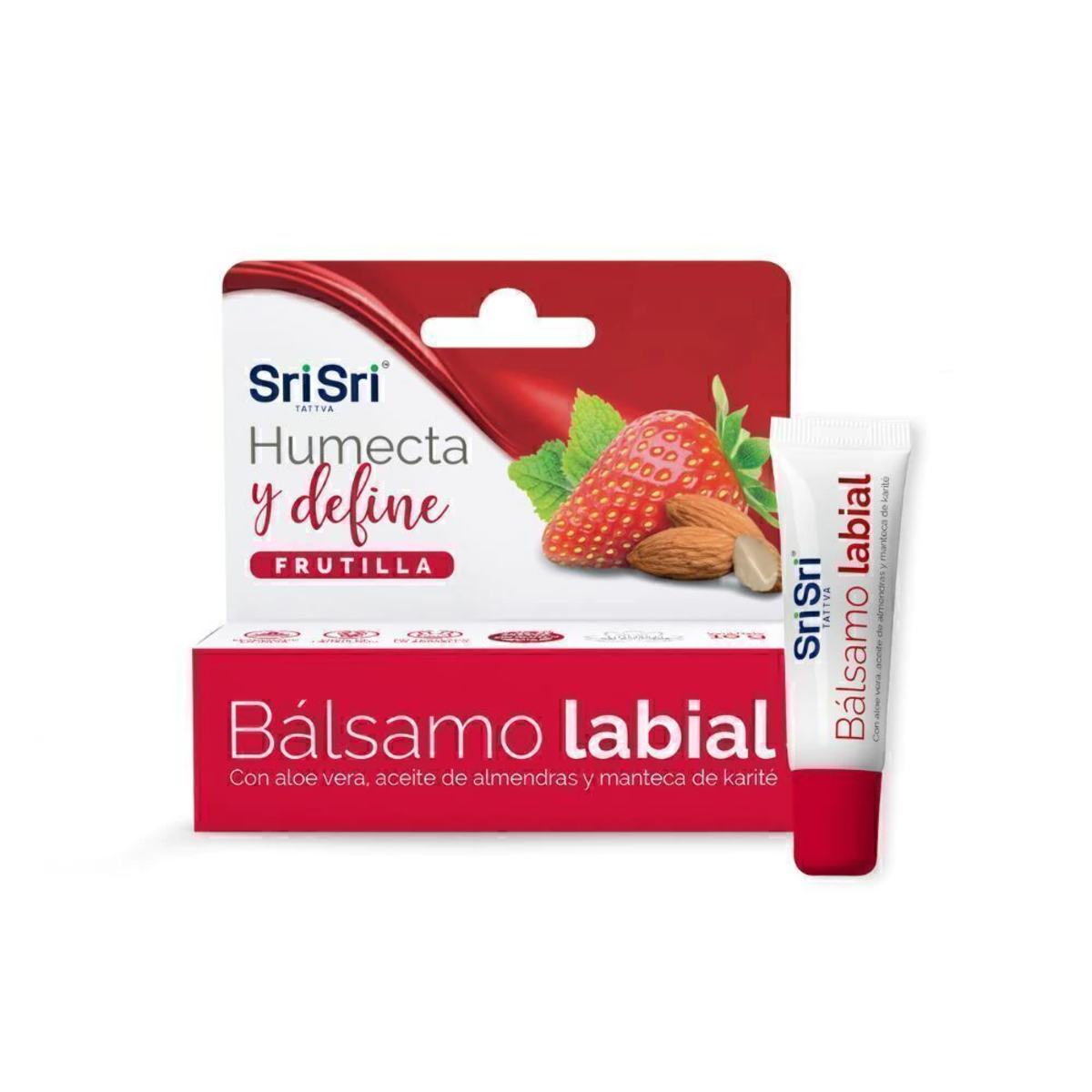 Balsamo labial SriSri Frutilla 10g