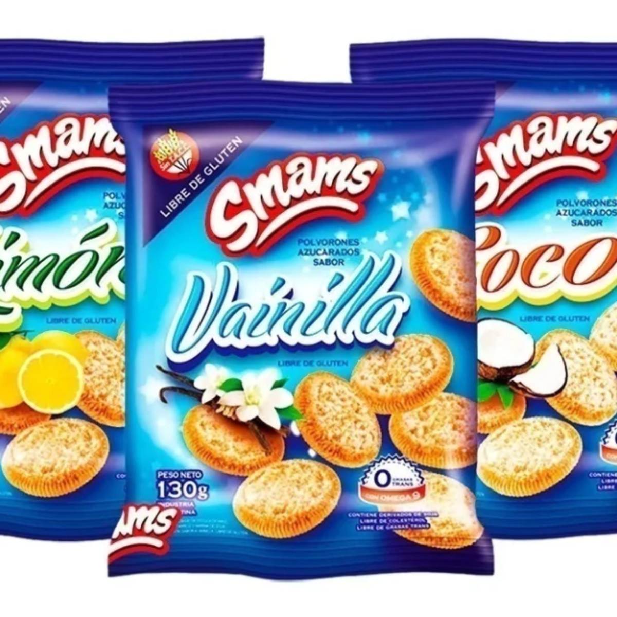 Smams polvorones limon