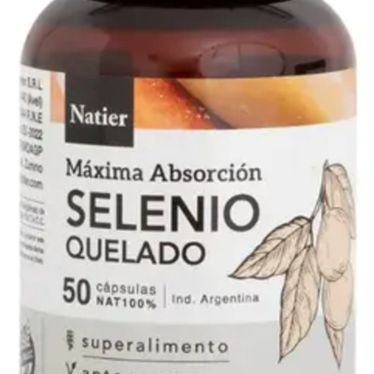 Natier selenio quelado 50cap