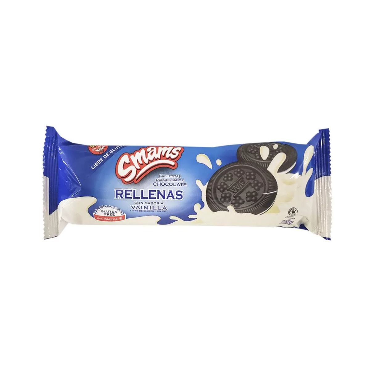 Smams rellenas chocolate