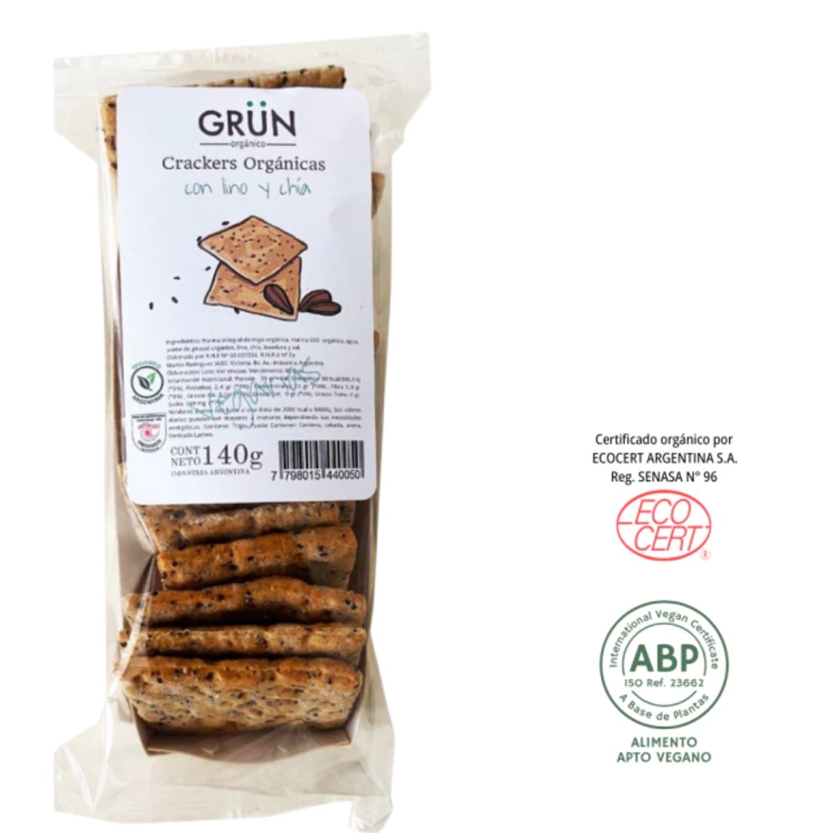 Grun crackers 145g