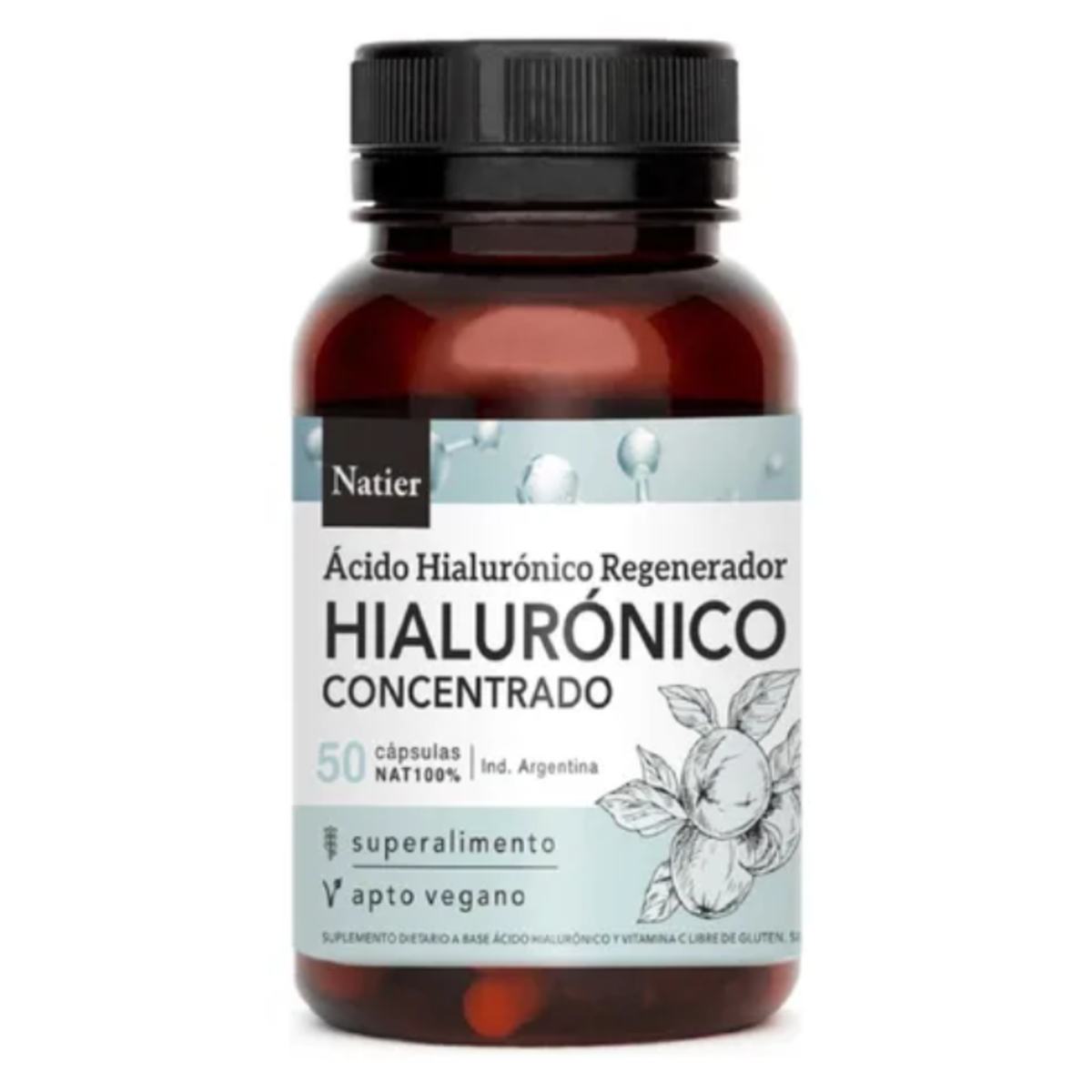 Natier acido hialuronico 50 cap