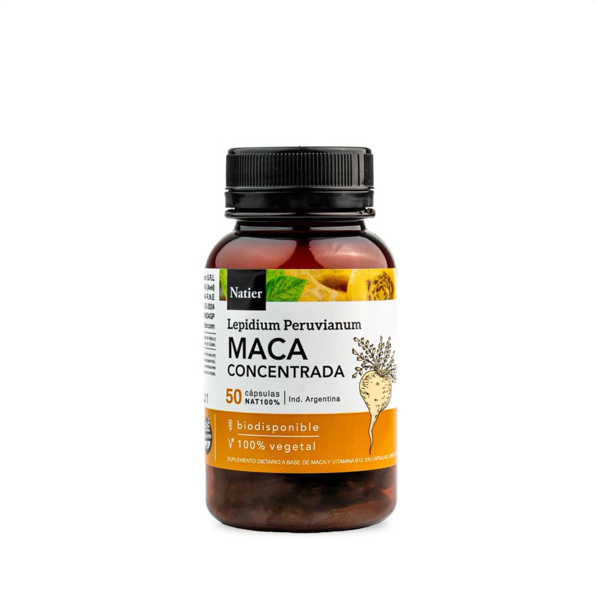 Natier maca concentrada 50 cap