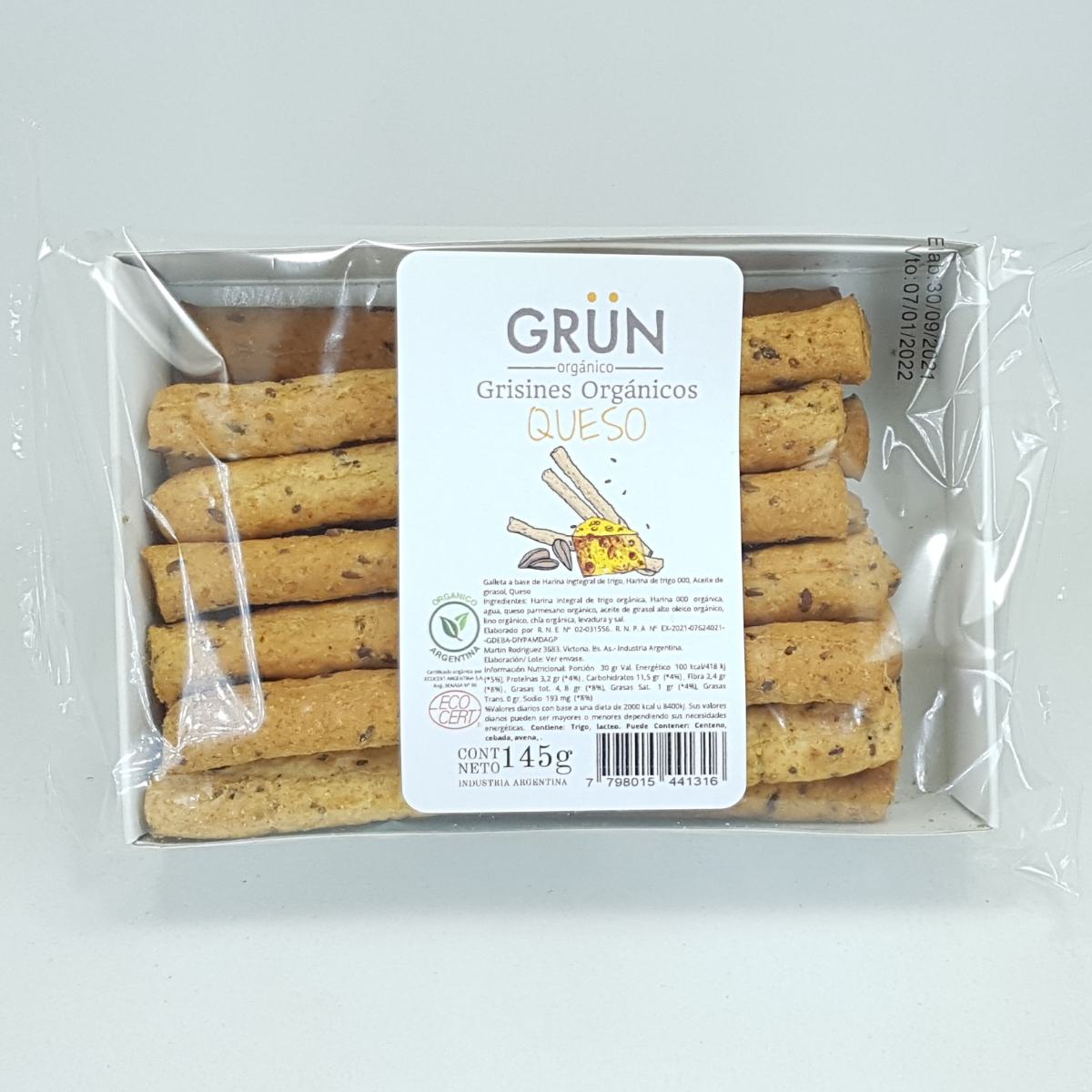 Grun grisines 145g