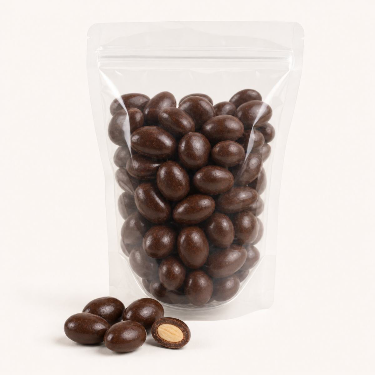 Almendra con chocolate 100g