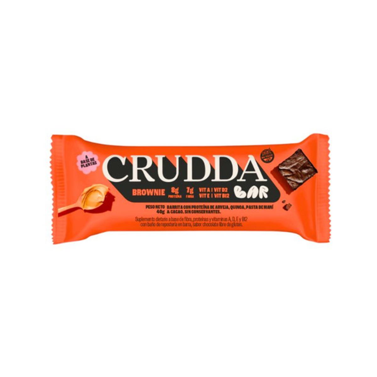 Crudda brownie