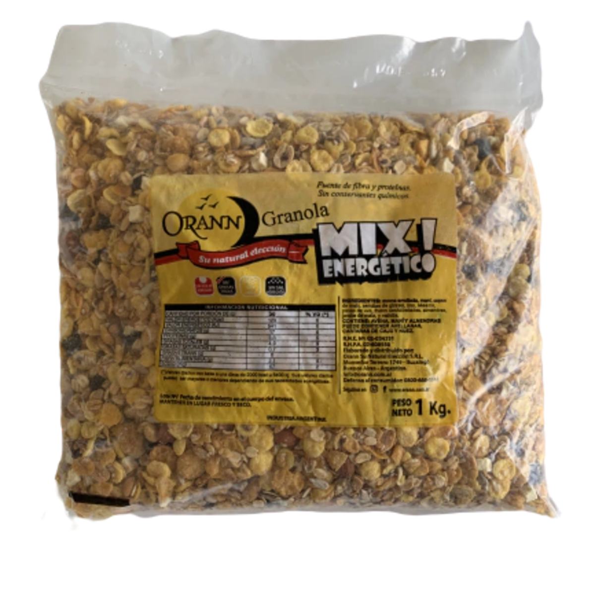 Granola oran sin azucar 500g