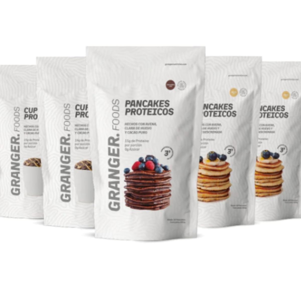 Premezcla granger pancakes proteicos vainilla 400g
