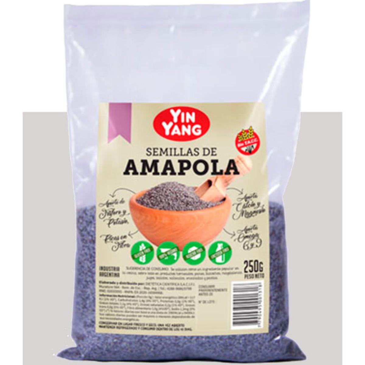 Semillas amapola 100g