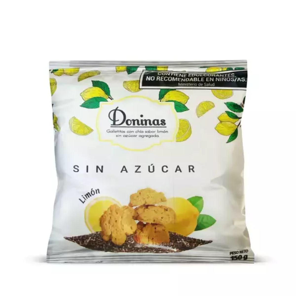 Doninas sin azucar limon