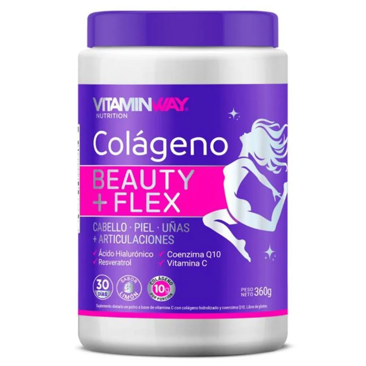 Vitamin way colageno beauty + flex 360g