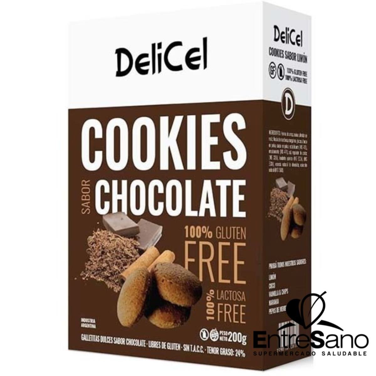 Delicel cookies chocolate 200g