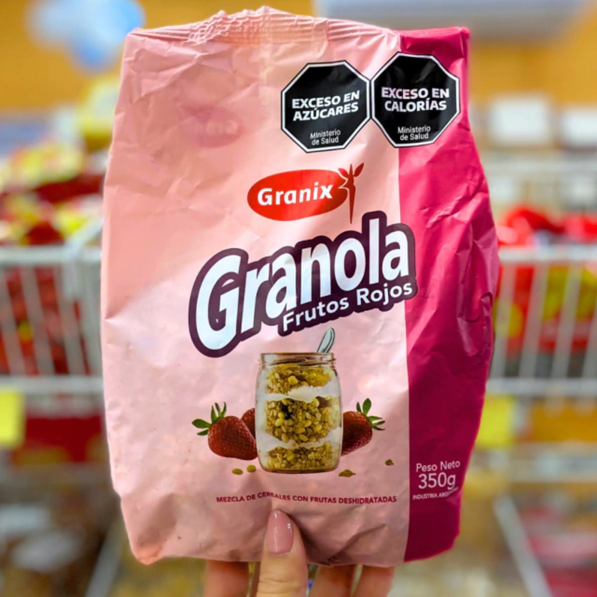 Granola Granix Frutos Rojos 500 g