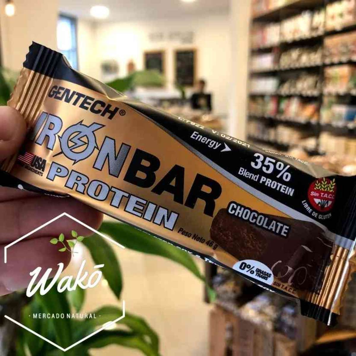 Iron bar chocolate 46g
