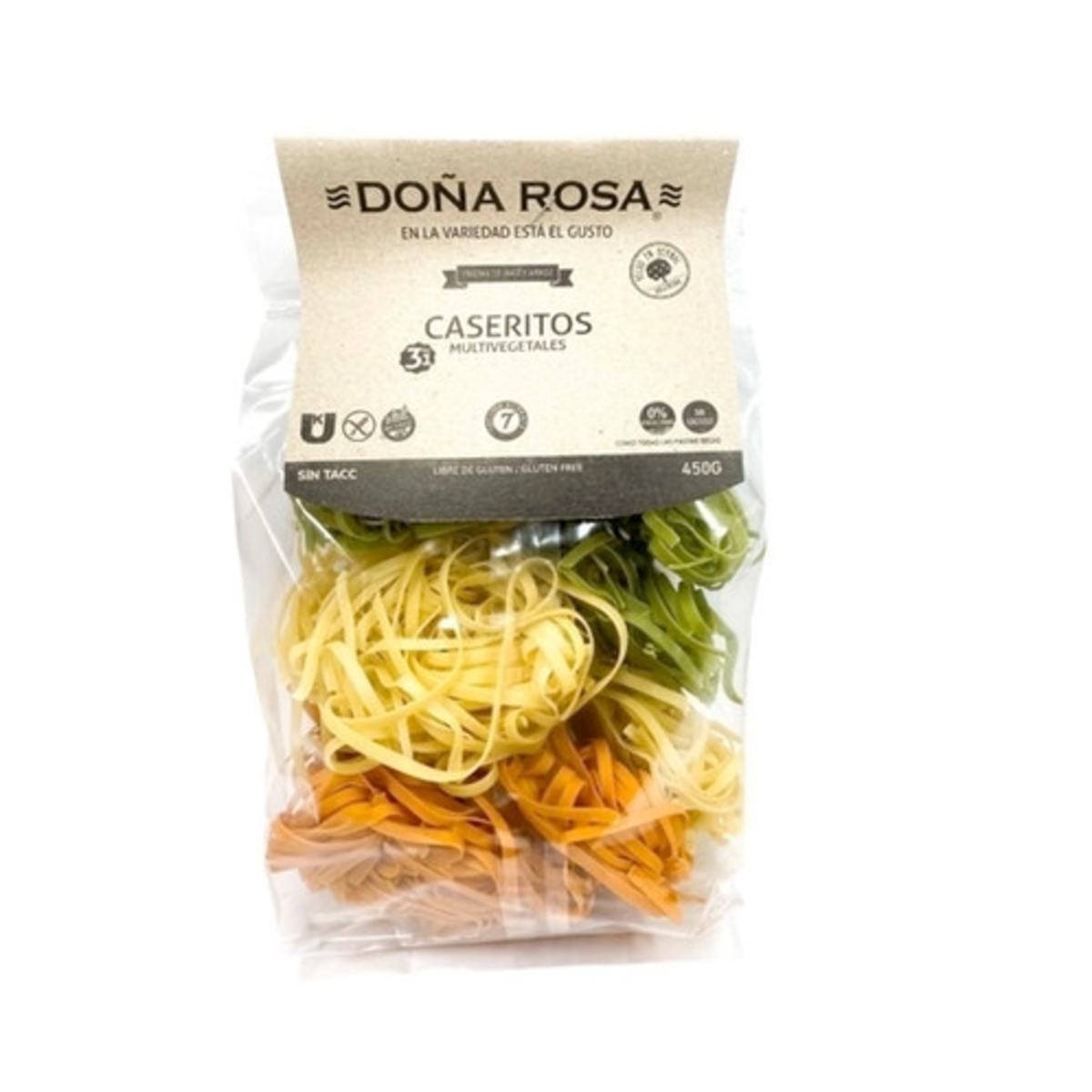Doña rosa con espinaca