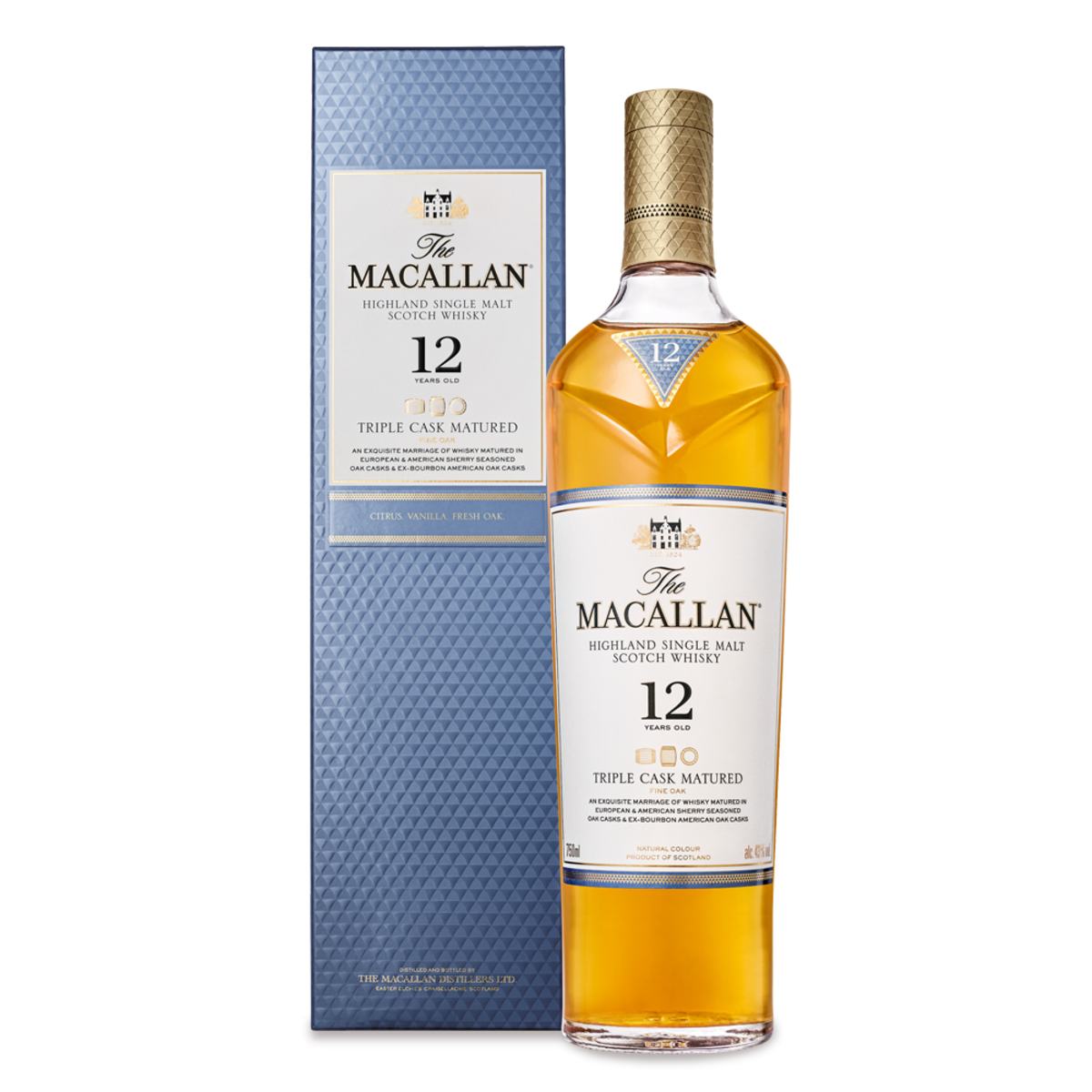Macallan 12 Años Triple Cask