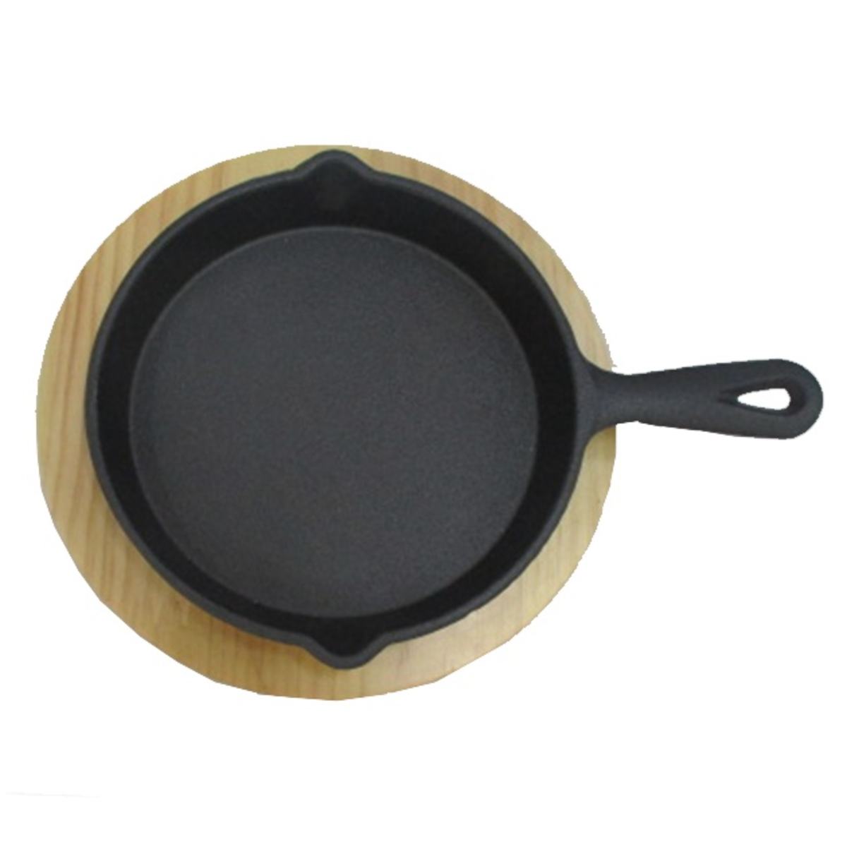SARTEN HIERRO 14CM CON BASE