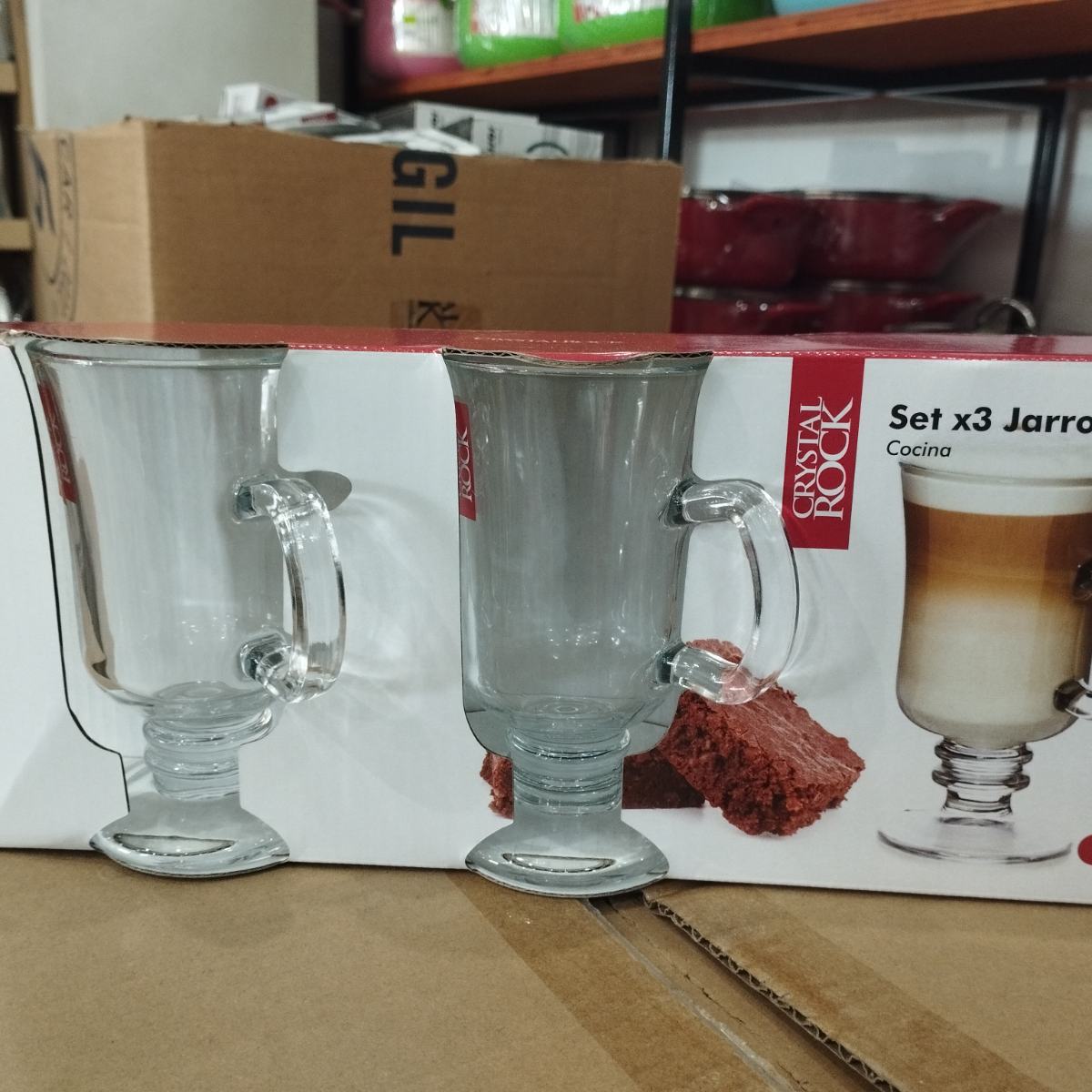 Pack x 3 Jarros Capuchino