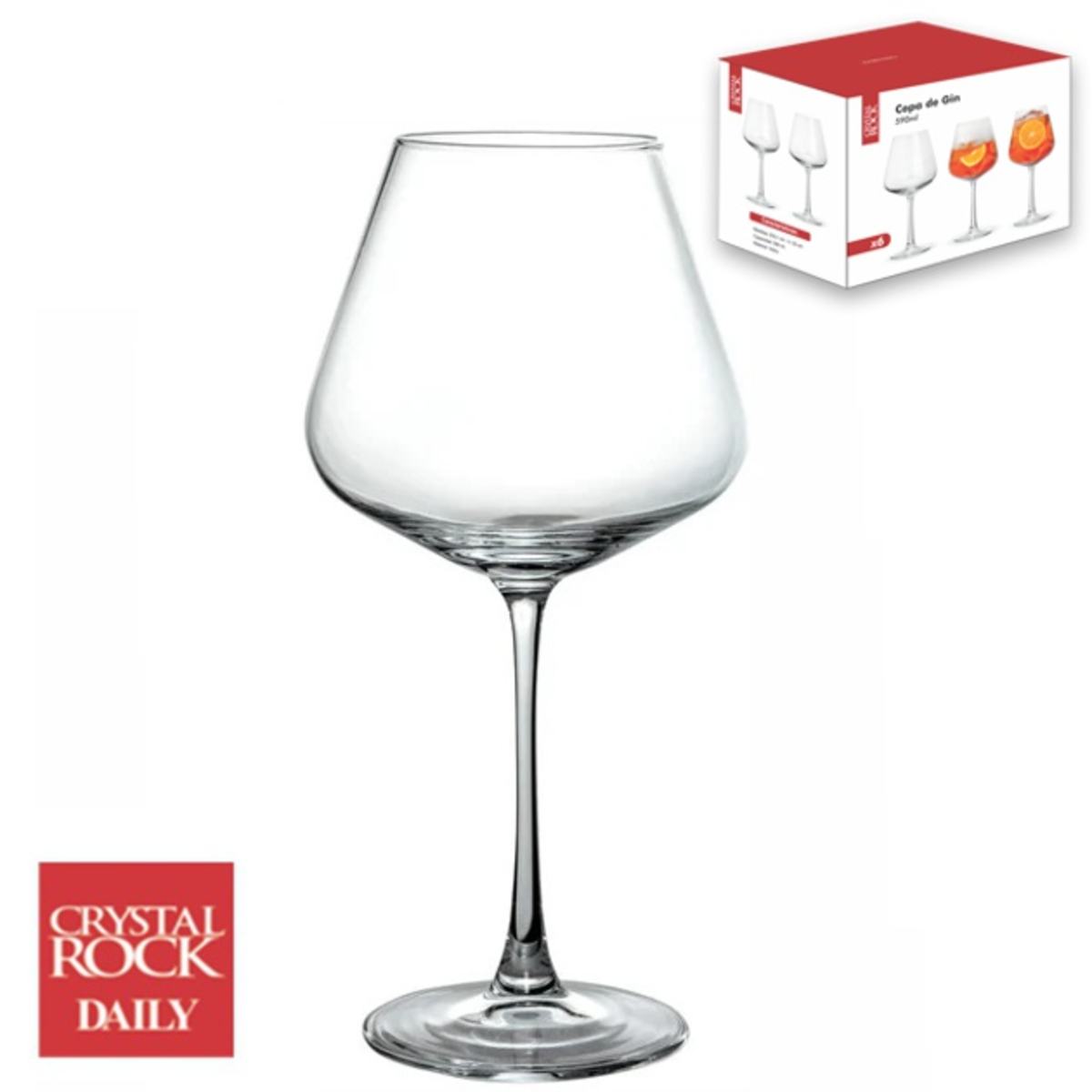 COPAS GIN TONIC 590 ML X 6