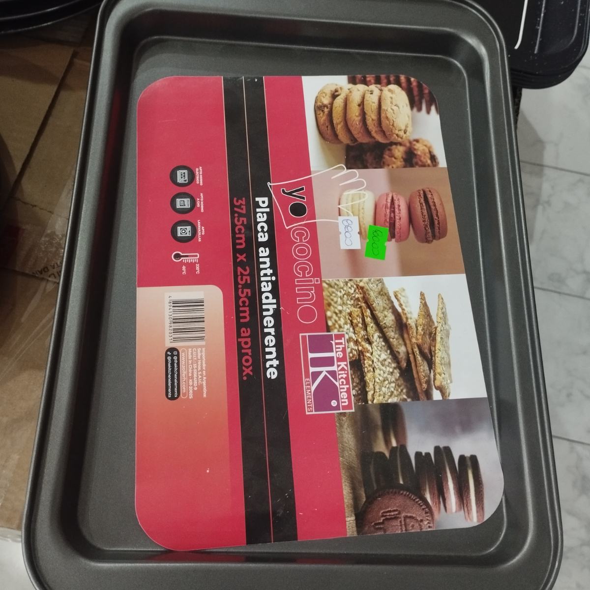 Placa Horno 37x25cm kitchen