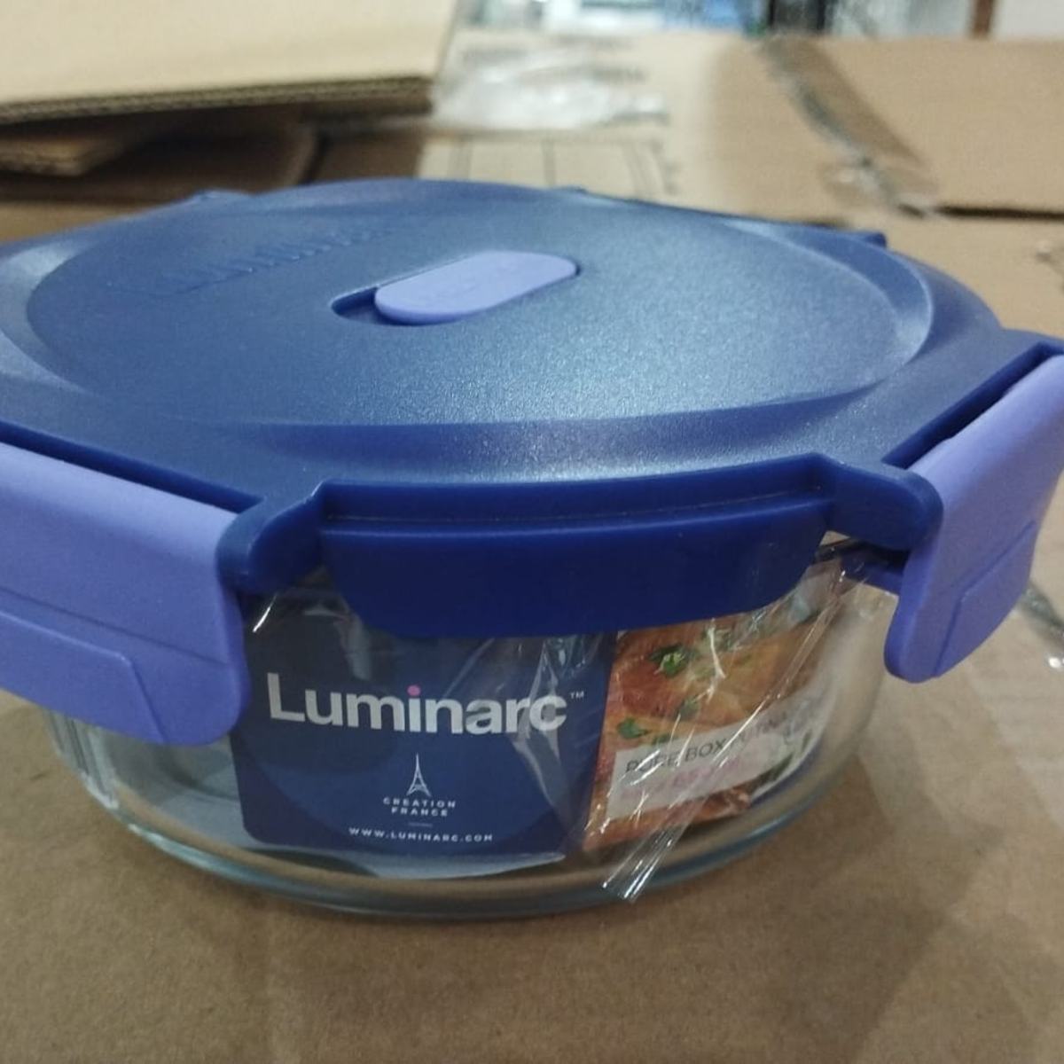 CONTENEDOR 650ML VIDRIO HERMETICO