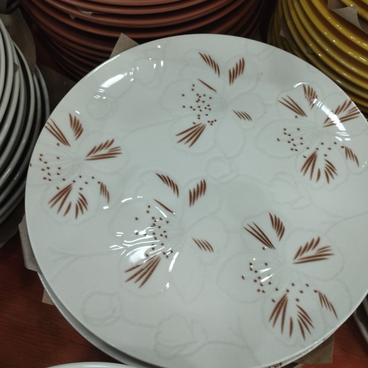 Plato Orquídea Porcelana