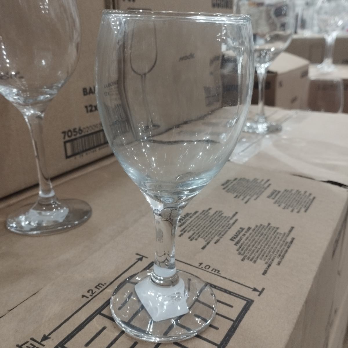 Caja x 12 Copa Vino 250cc Nadir