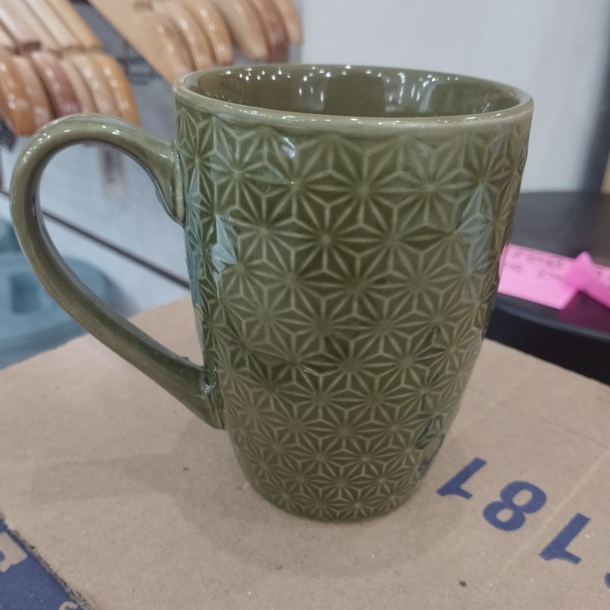 Taza Cerámica Verde