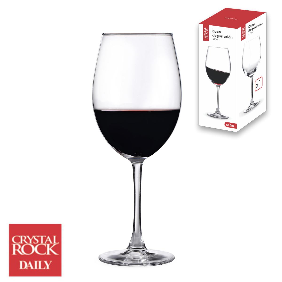 CAJA * 1 COPA DEGUSTACION 615 ML