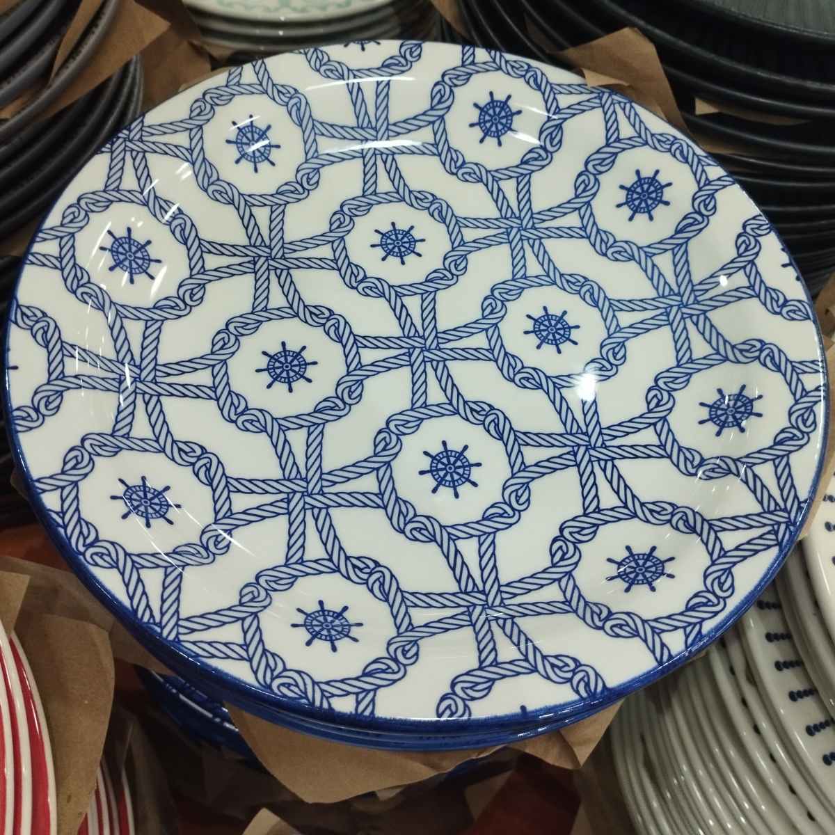 Plato Náutico Porcelana