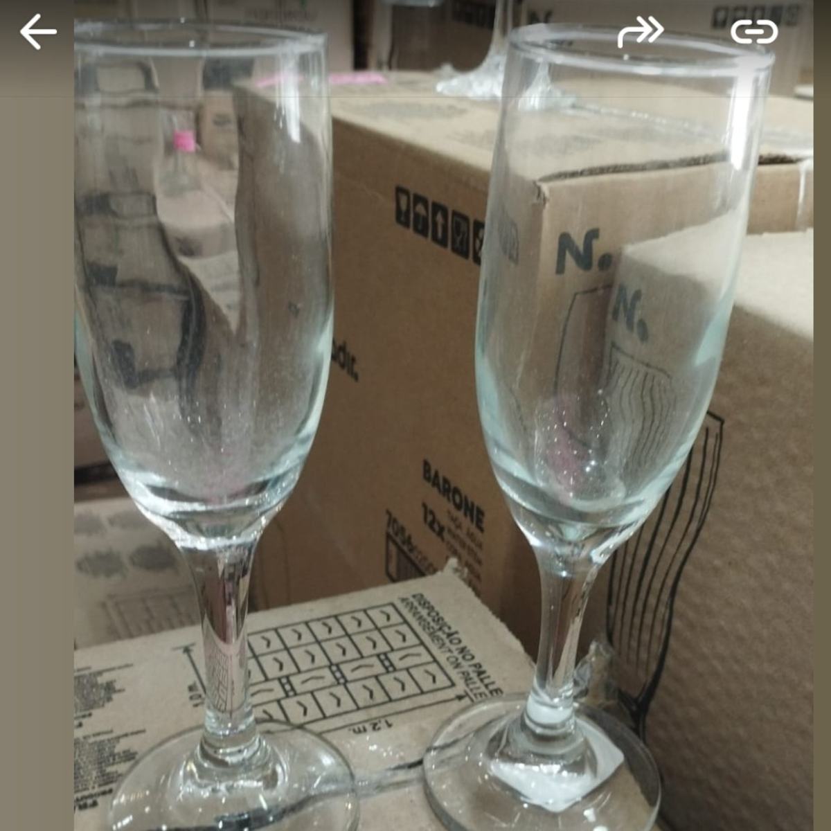 Caja x 12 Copas Champagne