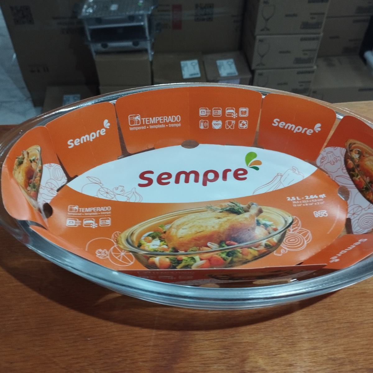 Fuente Horno 3L 35x22cm