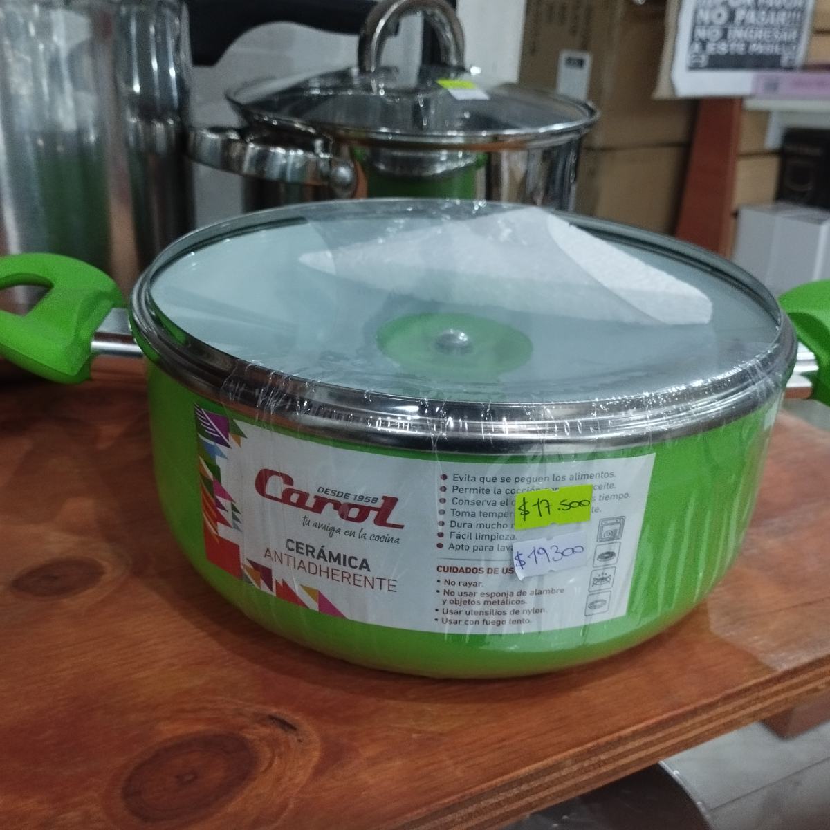 Cacerola 22cm Verde