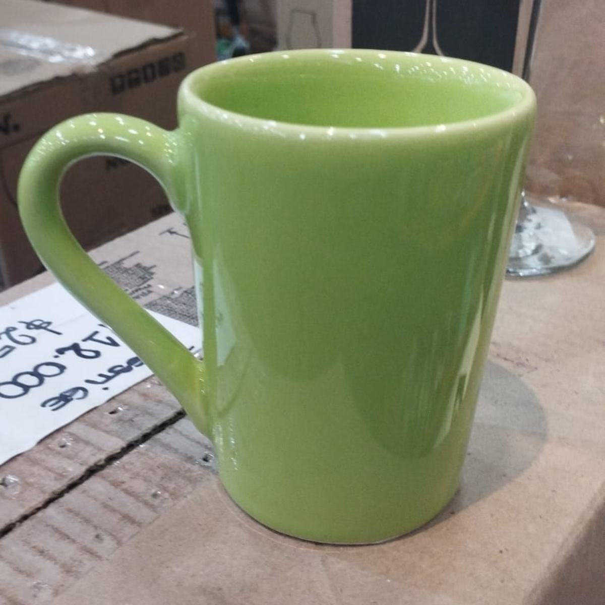 JARRO MUG VERDE CERAMICA