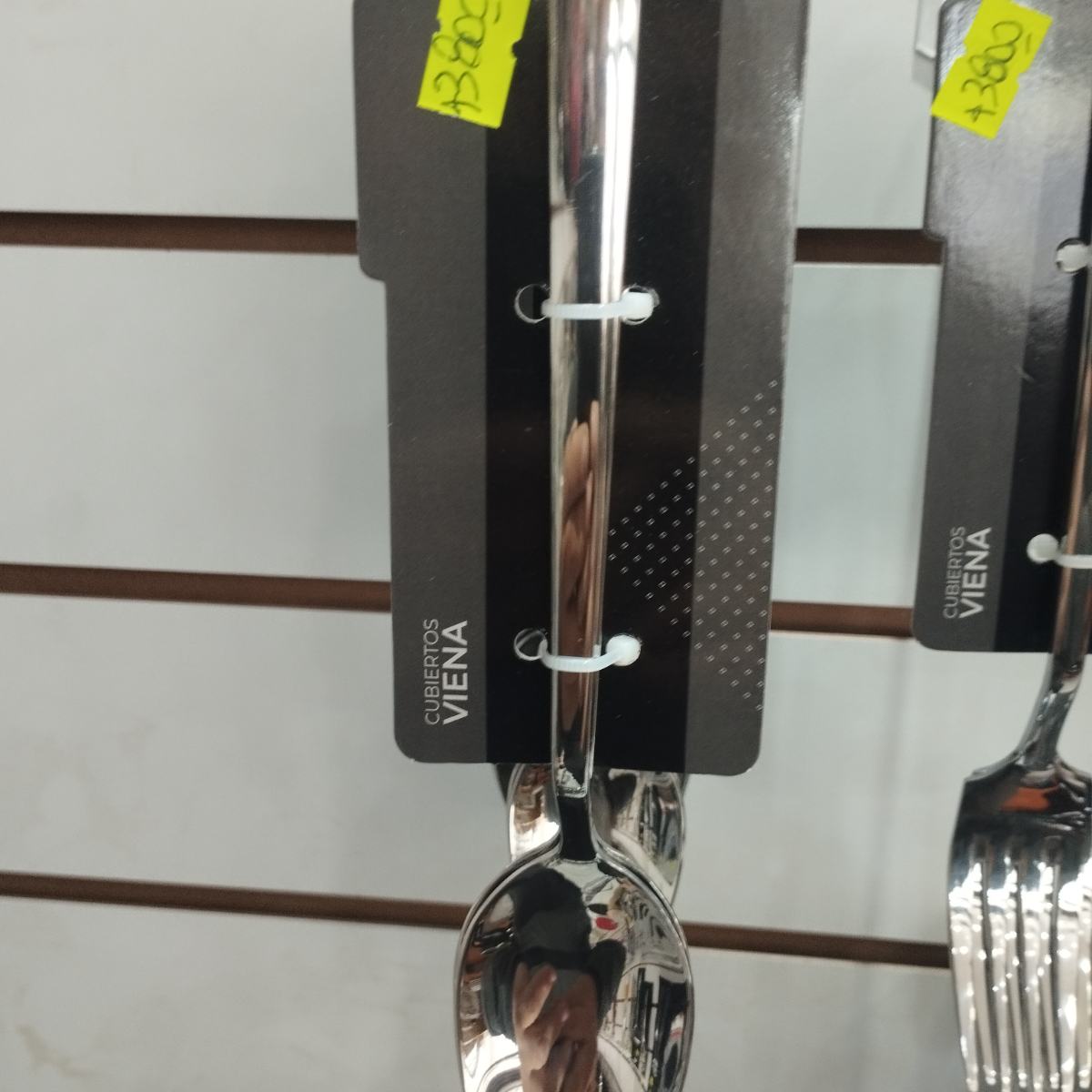 Set x 2 Cucharas Acero Viena