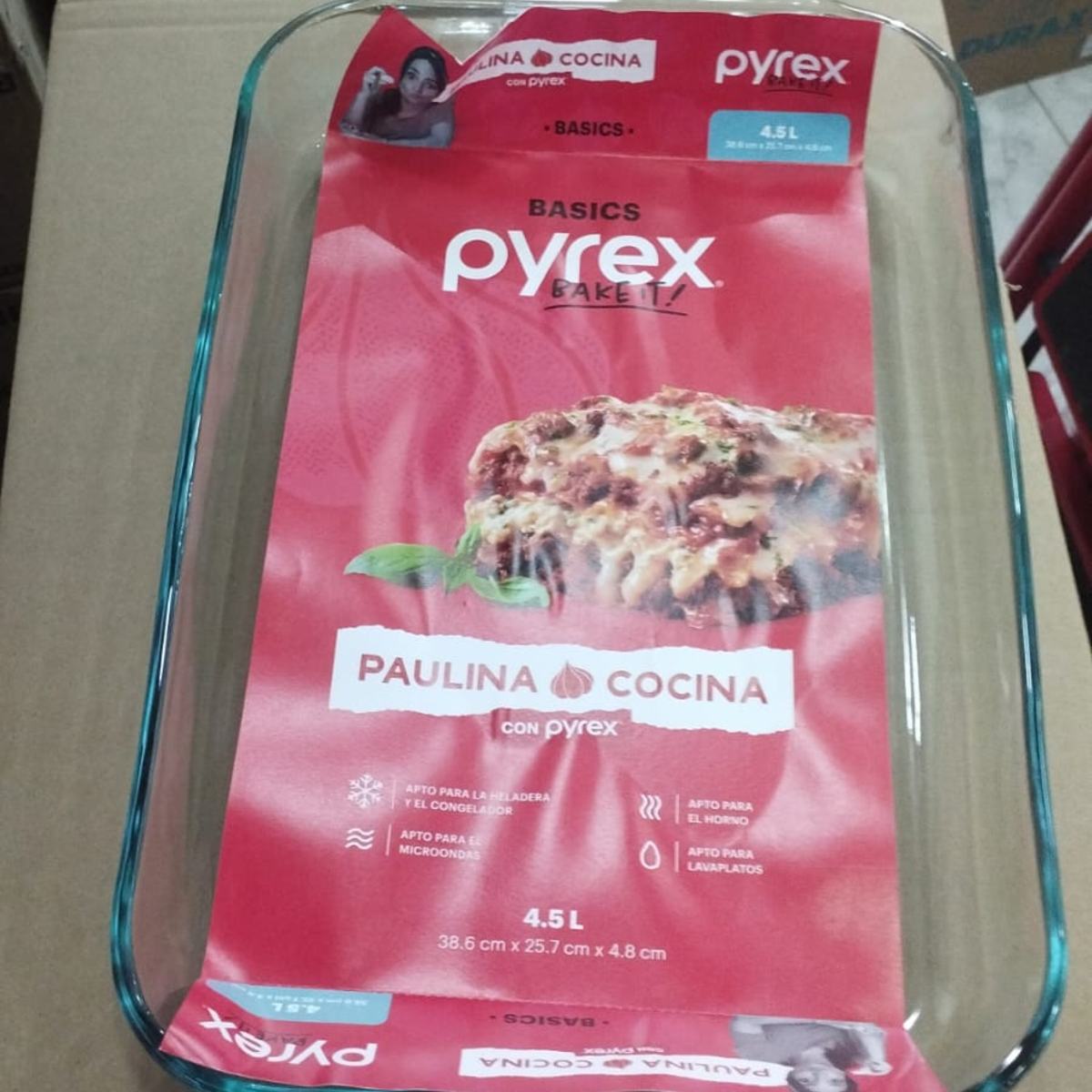ASADERA PYREX 4.5L HORNO