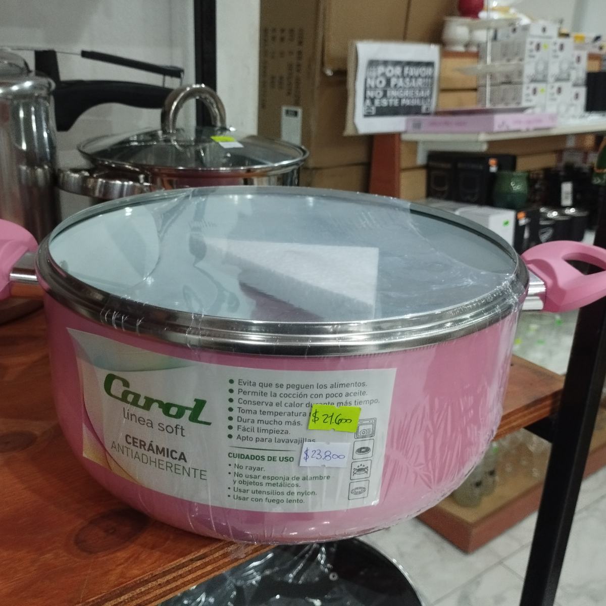 Cacerola 26cm Rosa Carol