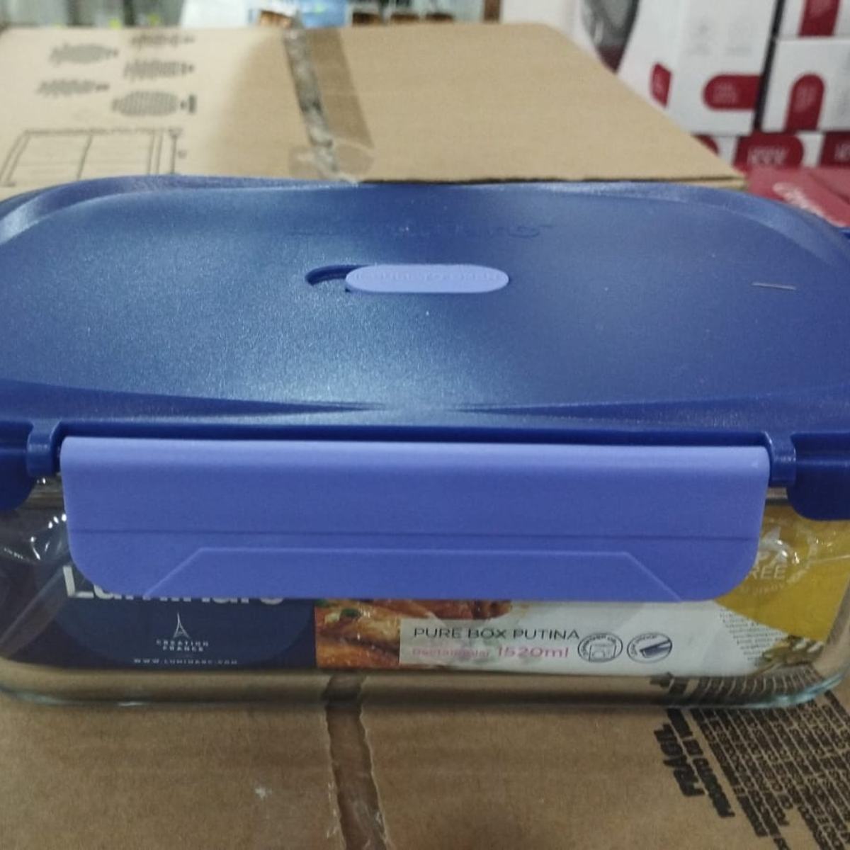 CONTENEDOR VIDRIO RECTANGULAR PUTINA 1,52 l