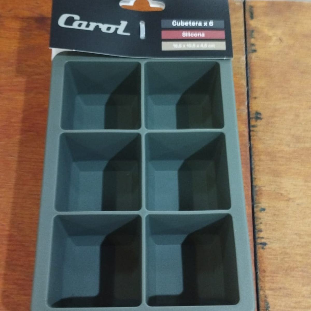 CUBETERA SILICONA X 6