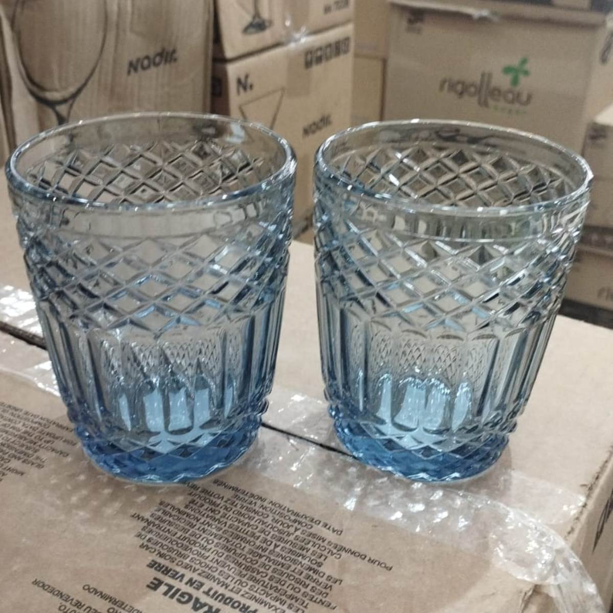 VASO GRECO AZUL 300ML X 6 RIGOLLEAU